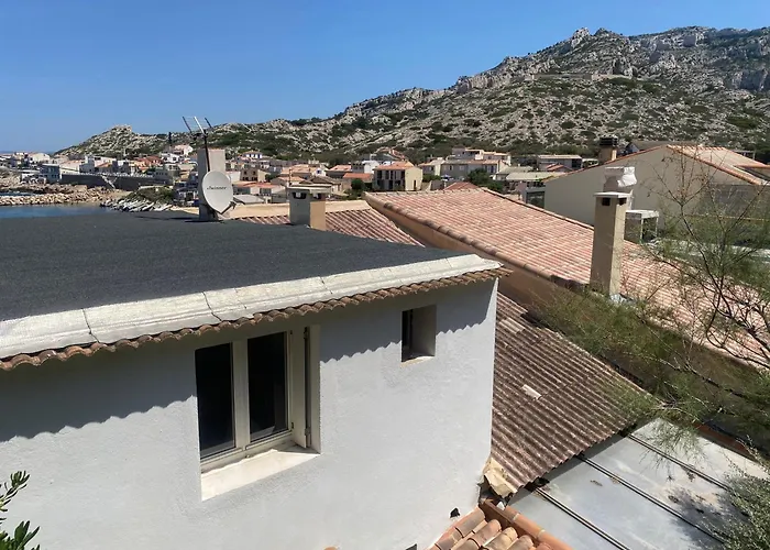 Au Coeur Du Parc National Du Massif Des Calanques, La Flibuste Des Goudes, Maison 2 Chambres, Climatisee, Jardins, Solarium, Proche Plage, Large Vue Mer