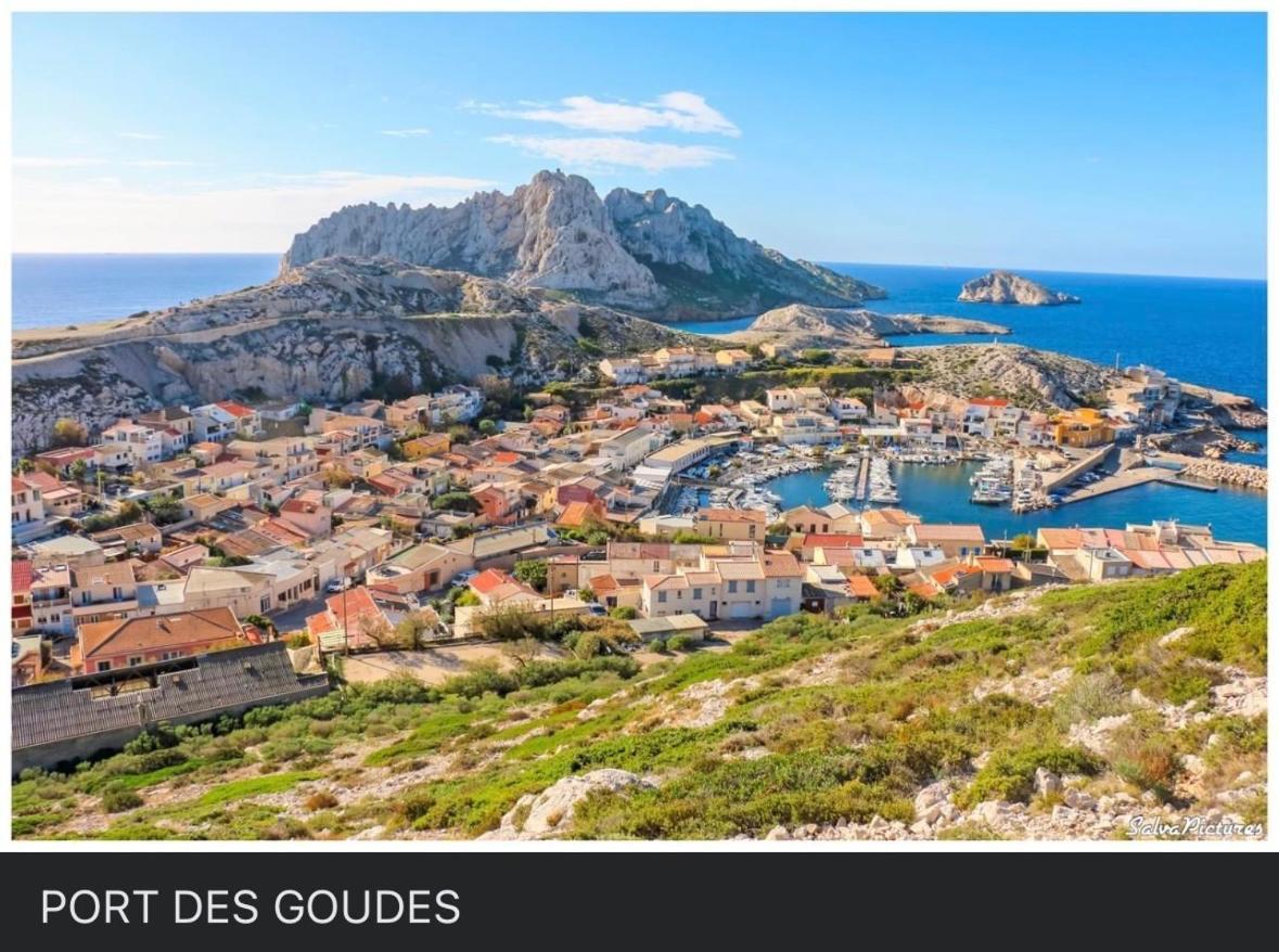 Casa vacanze Au Coeur Du Parc National Du Massif Des Calanques, La Flibuste Des Goudes, Maison 2 Chambres, Climatisee, Jardins, Solarium, Proche Plage, Large Vue