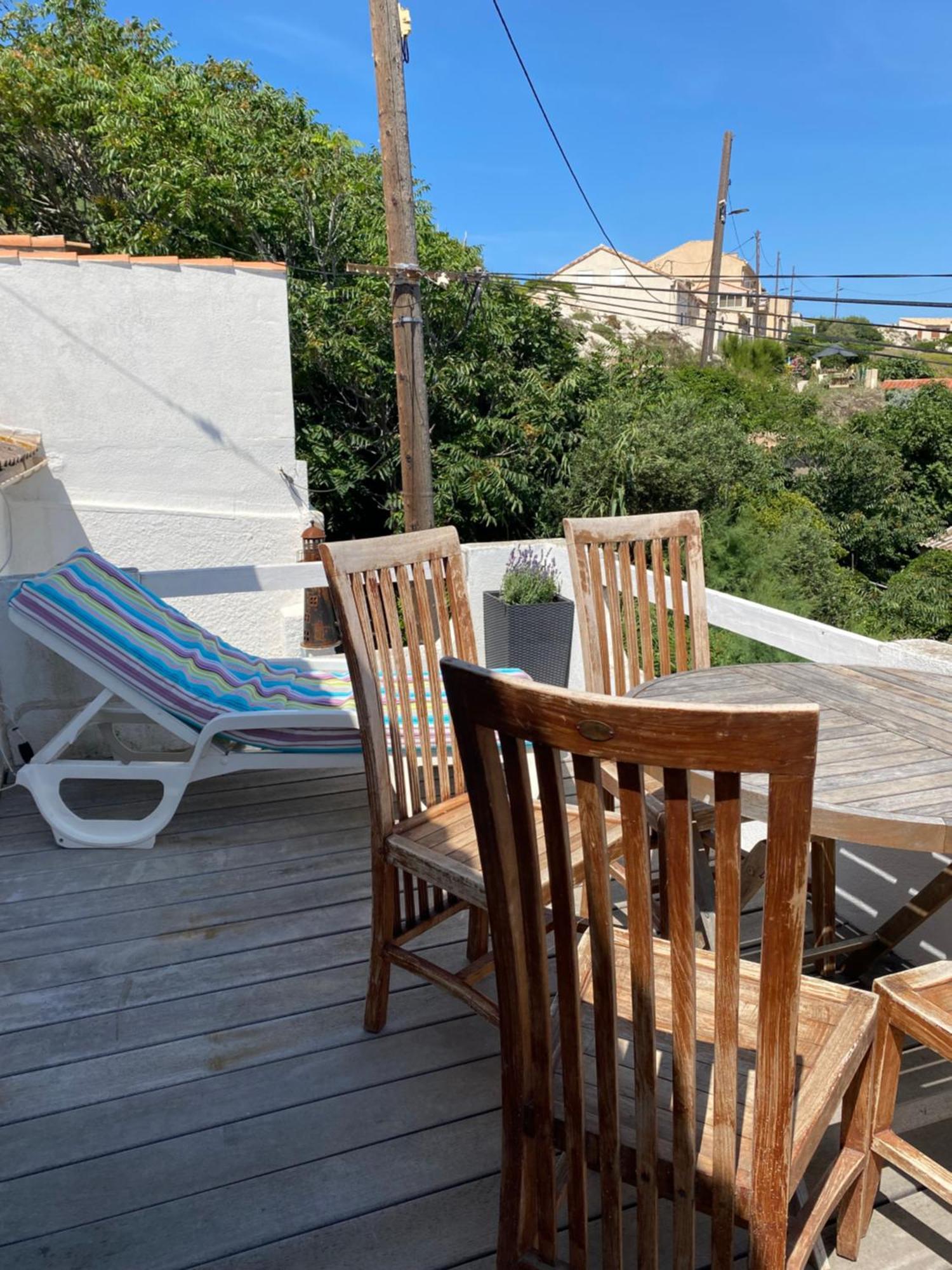 Au Coeur Du Parc National Du Massif Des Calanques, La Flibuste Des Goudes, Maison 2 Chambres, Climatisee, Jardins, Solarium, Proche Plage, Large Vue Casa vacanze *