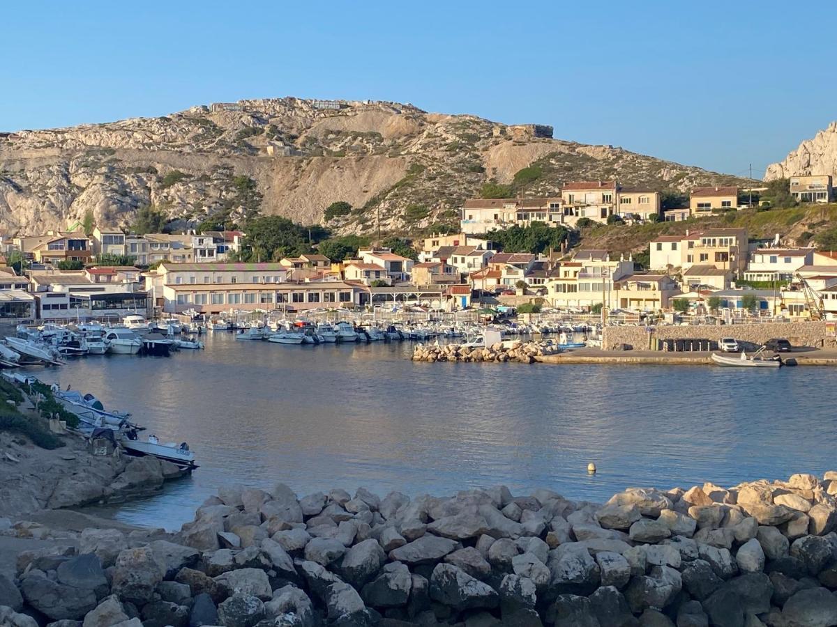 Au Coeur Du Parc National Du Massif Des Calanques, La Flibuste Des Goudes, Maison 2 Chambres, Climatisee, Jardins, Solarium, Proche Plage, Large Vue Marseilles